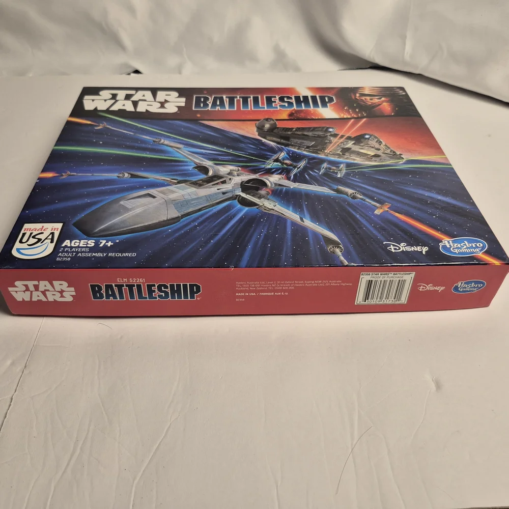 Star Wars Battleship 2014‎ Edition Made In USA Complete Disney Hasbro Gaming